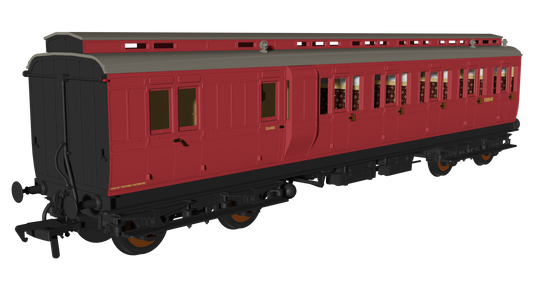 Rapido 978226 BR Crimson 'Evolution' Non-Corridor Carriage Brake Third No.E51854E, OO Gauge *PRE ORDER £59.46*