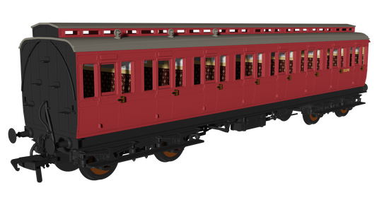 Rapido 978227 BR Crimson 'Evolution' Non-Corridor Third No.E52291E, OO Gauge *PRE ORDER £59.46*