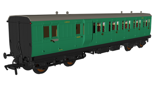 Rapido 978232 BR Malachite 'Evolution' Non-Corridor Carriage Brake Third No.S8523, OO Gauge *PRE ORDER £59.46*