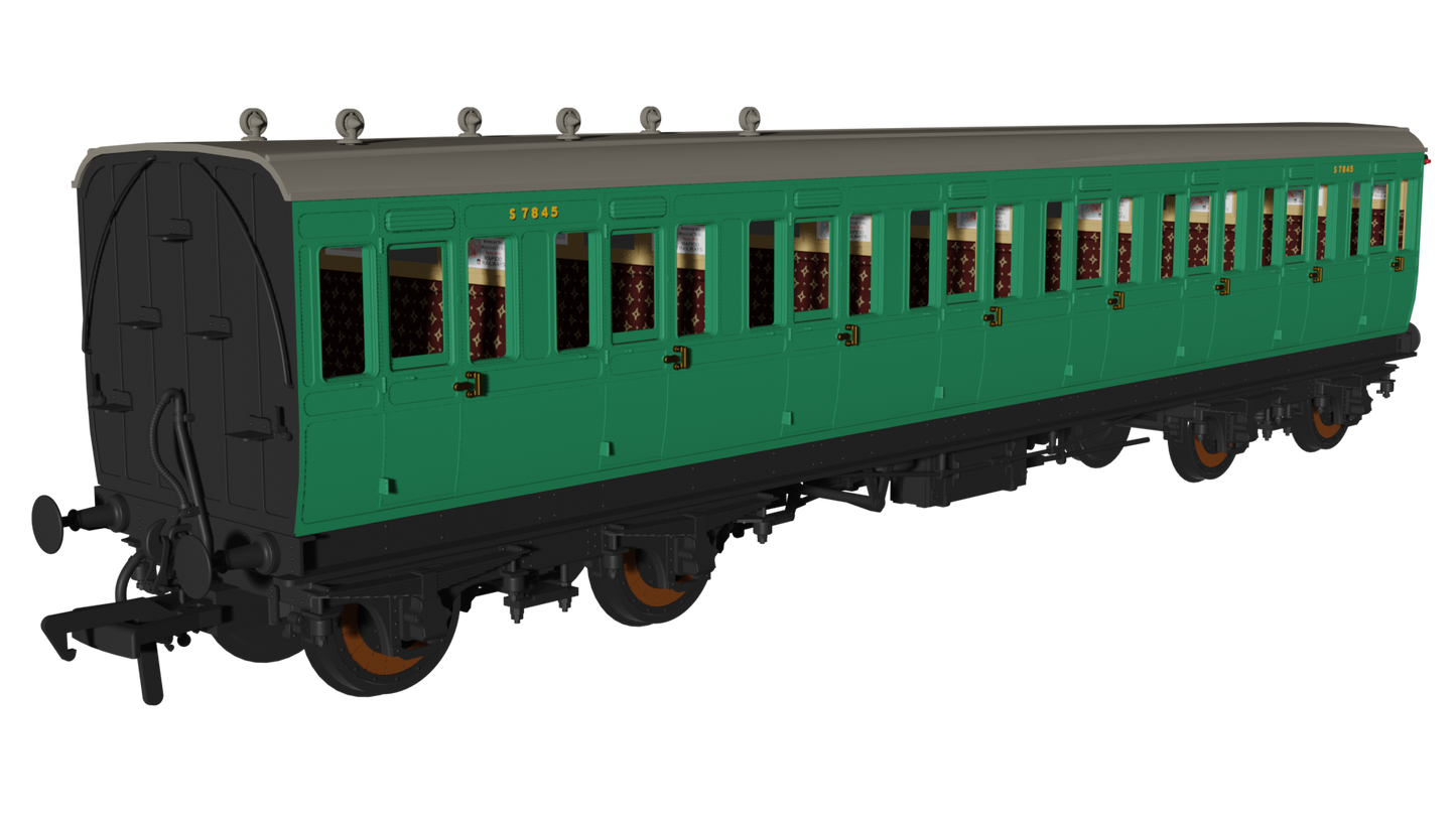 Rapido 978233 BR Malachite 'Evolution' Non-Corridor Third No.S7845, OO Gauge *PRE ORDER £59.46*