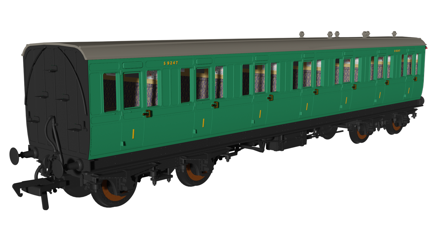 Rapido 978235 BR Malachite 'Evolution' Non-Corridor First No.S9247, OO Gauge *PRE ORDER £59.46*