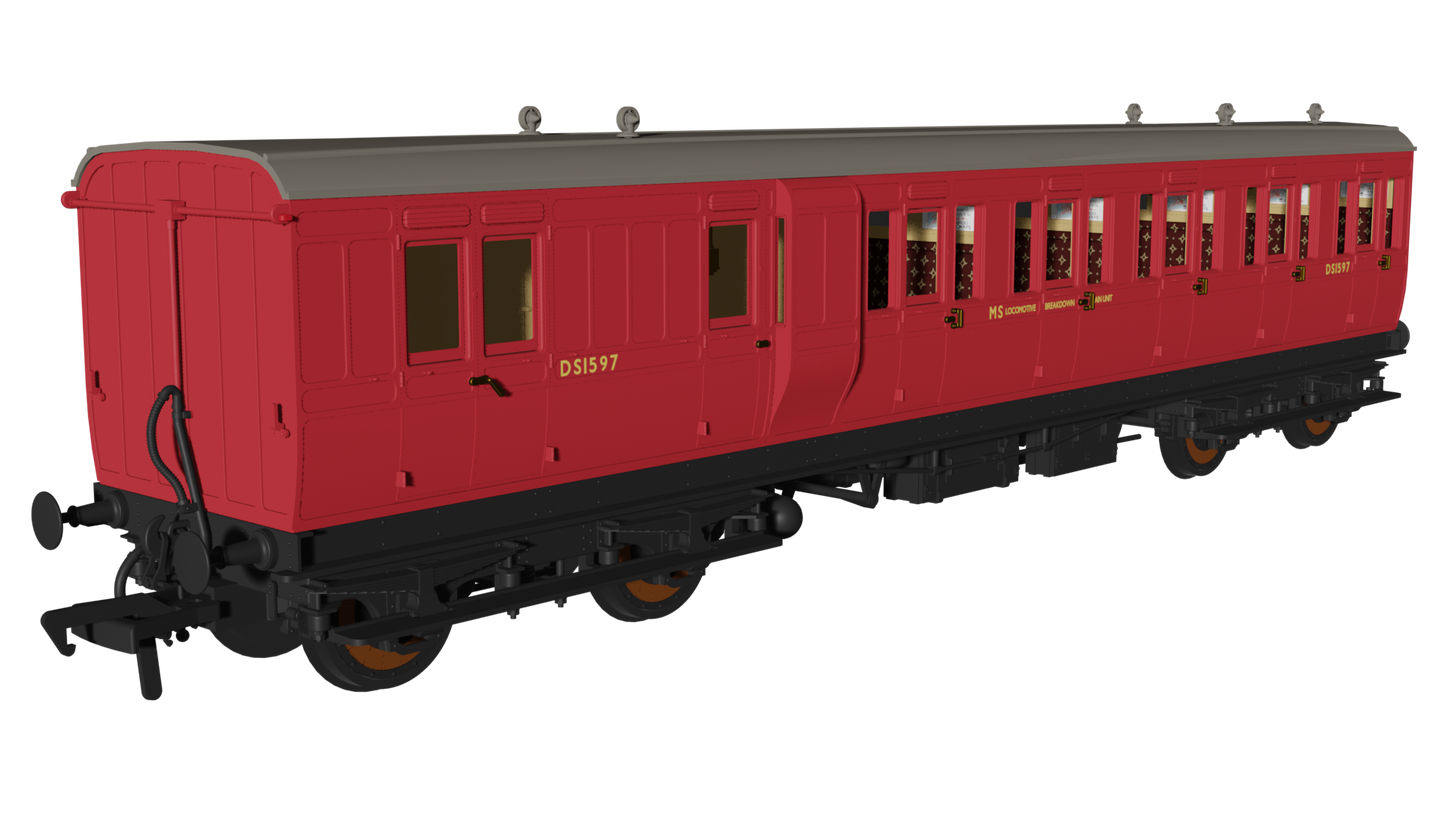 Rapido 978241 BR Engineers 'Evolution' Non-Corridor Third No.DS1597, OO Gauge *PRE ORDER £59.46*
