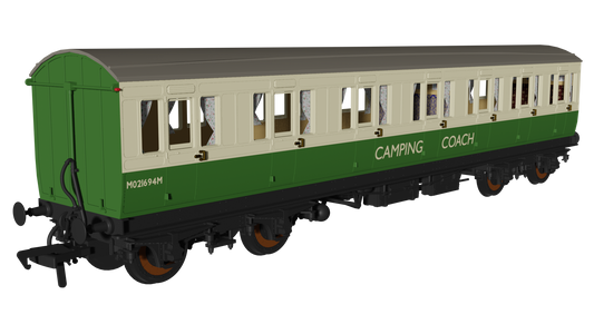 Rapido 978242 Camping Coach 'Evolution' Non-Corridor Composite No.M92464M, OO Gauge *PRE ORDER £59.46*