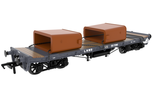 Rapido 985005 WD 35T Rectank No.79139 - LNWR Grey (Mould Load) OO Gauge *PRE ORDER £49.46*