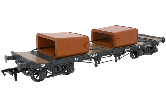 Rapido 985008 WD 35T Rectank No.212112 - GWR Grey (1940s) (Mould Load) OO Gauge *PRE ORDER £49.46*