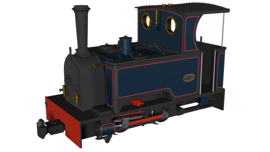 Rapido 986202 Kerr Stuart 'What If' Short Tank Sirdar, Lined Dark Blue, DCC Ready, OO9 Gauge *PRE ORDER £118.96*