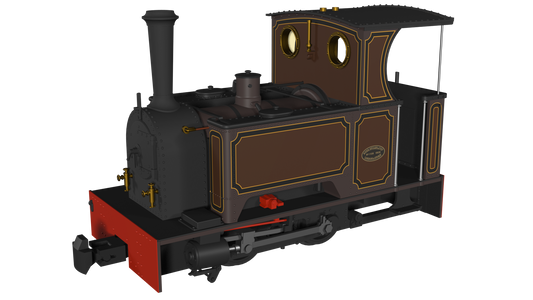 Rapido 986705 Kerr Stuart 'What If' Short Tank Sirdar, Lined Umber, DCC Fitted, OO9 Gauge *PRE ORDER £152.96*