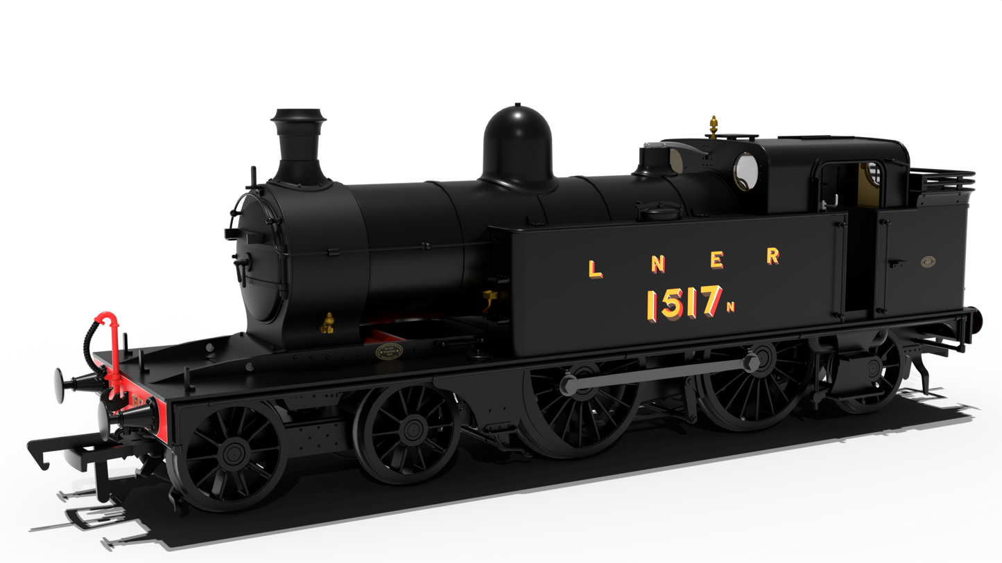 Rapido 989504 LNER C12 Tank, No.1517N L&NER Black, DCC Sound Fitted, OO Gauge *PRE ORDER £250.71*