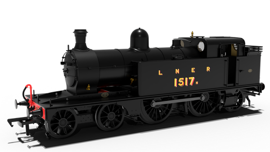Rapido 989504 LNER C12 Tank, No.1517N L&NER Black, DCC Sound Fitted, OO Gauge *PRE ORDER £250.71*