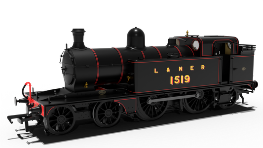 Rapido 989505 LNER C12 Tank, No.1519 L&NER Lined Black, DCC Sound Fitted, OO Gauge *PRE ORDER £250.71*