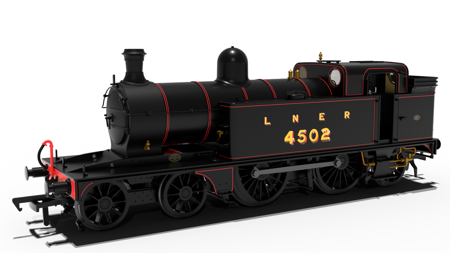 Rapido 989506 LNER C12 Tank, No.4502 LNER Lined Black, DCC Sound Fitted, OO Gauge *PRE ORDER £250.71*