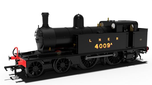 Rapido 989507 LNER C12 Tank, No.4009A LNER Plain Black, DCC Sound Fitted, OO Gauge *PRE ORDER £250.71*