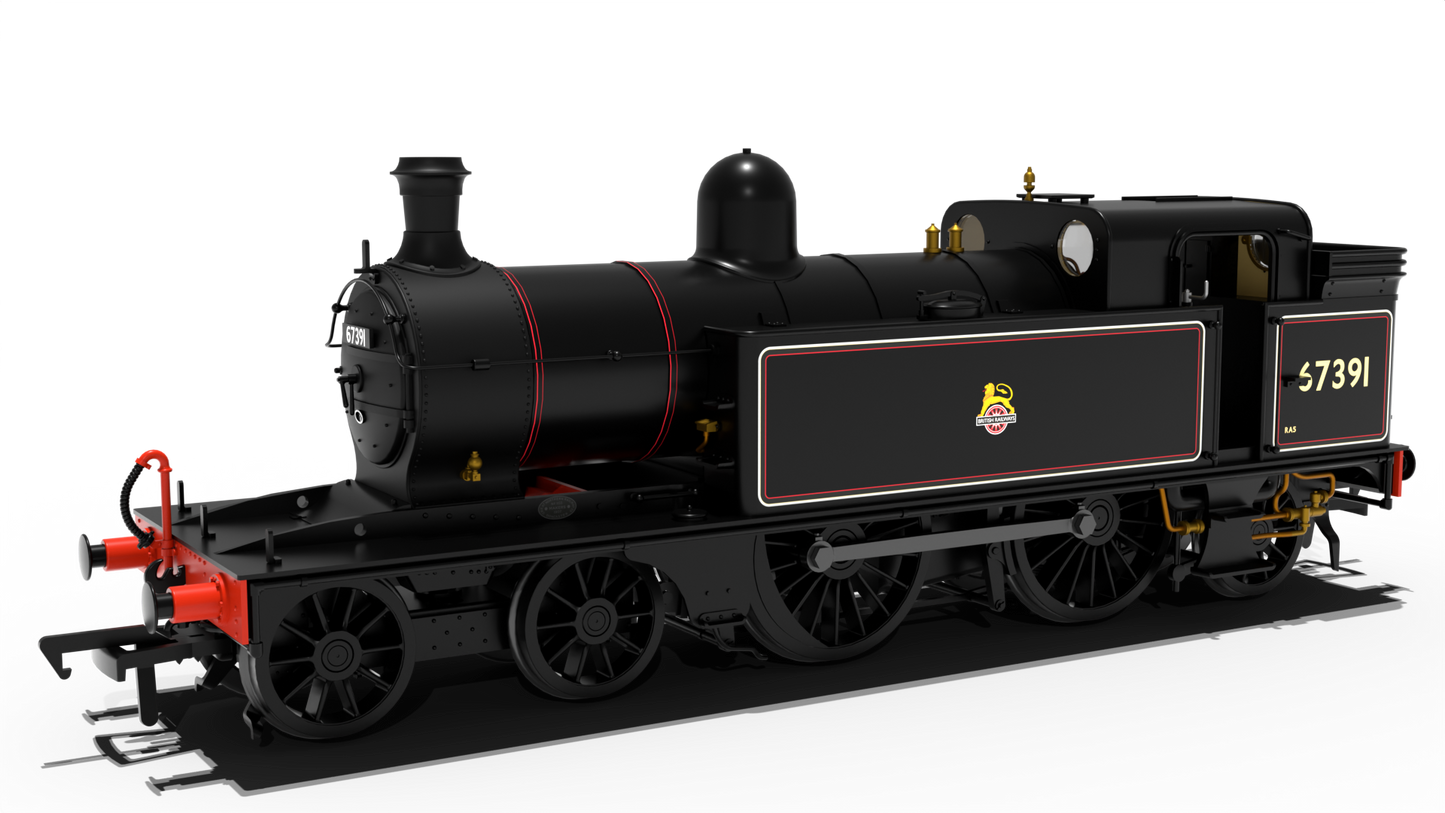 Rapido 989011 LNER C12 Tank, No.67391 BR Lined Black (Early Crest), DCC Ready, OO Gauge *PRE ORDER £161.46*