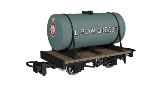 Rapido 990105 Cylindrical Tank, L. Bow Grease No.26, OO9 Gauge *PRE ORDER £25.16*