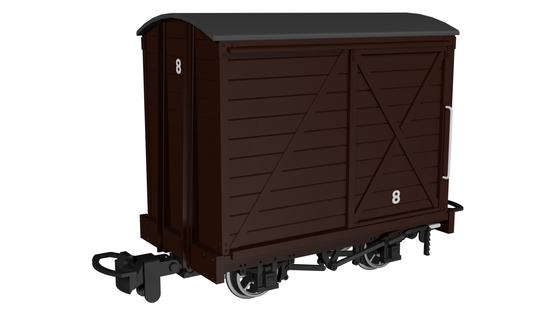 Rapido 990302 Covered Van, Plain Brown No.8, OO9 Gauge *PRE ORDER £25 ...