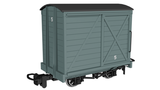 Rapido 990303 Covered Van, Plain Grey No.5, OO9 Gauge *PRE ORDER £25.16*