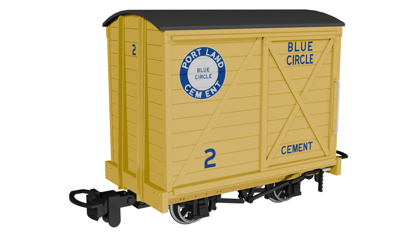 Rapido 990305 Covered Van, Blue Circle No.2, OO9 Gauge *PRE ORDER £25.16*
