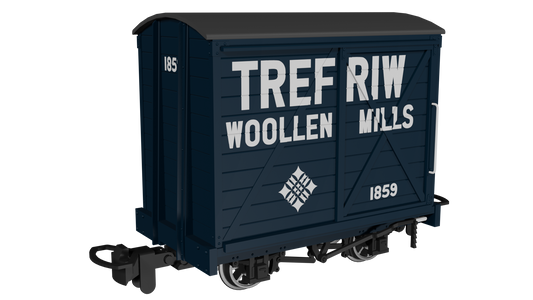 Rapido 990306 Covered Van, Trefriw Woolen Mills No.1859, OO9 Gauge *PRE ORDER £25.16*