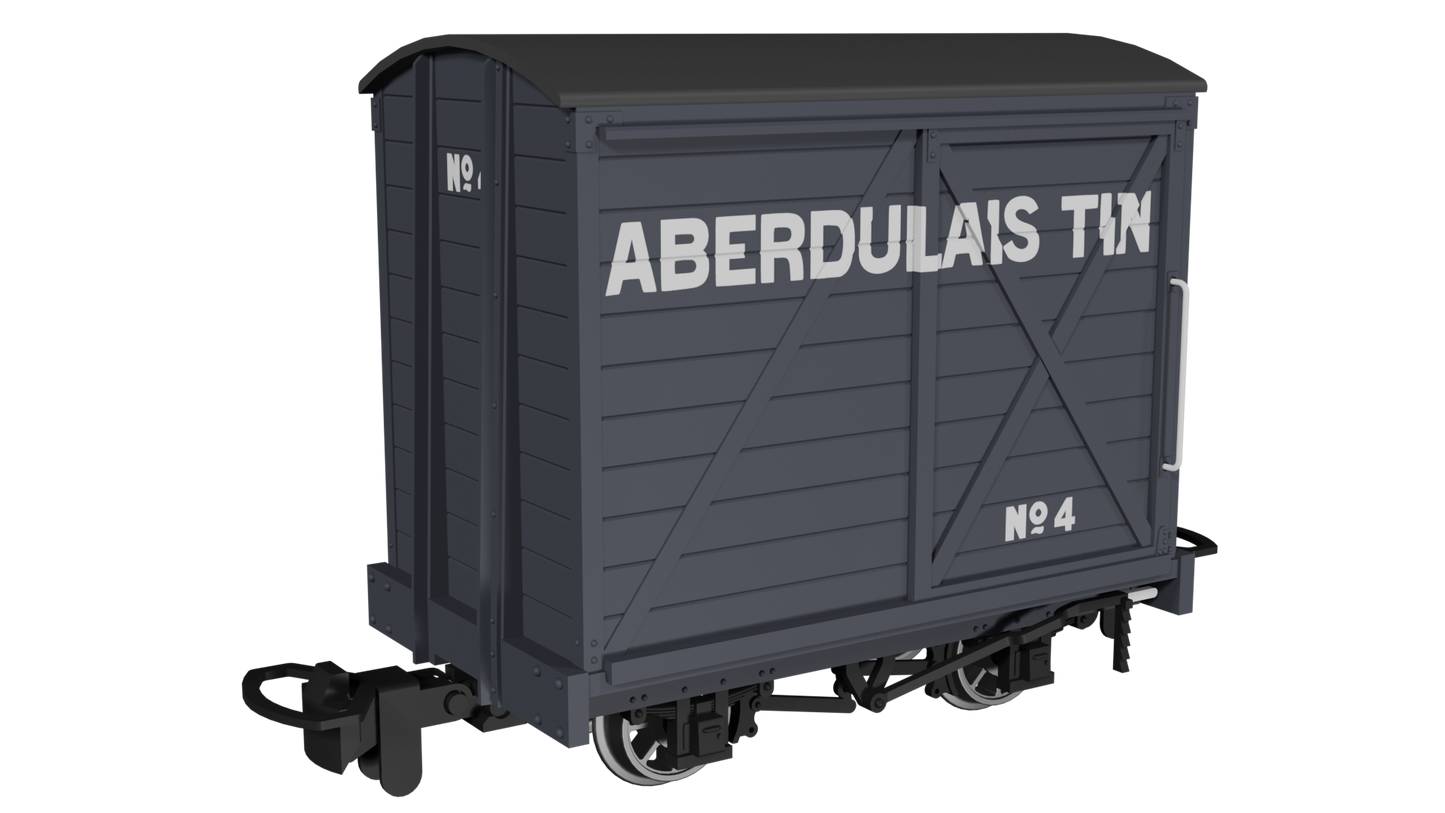 Rapido 990307 Covered Van, Aberdulais Tin No.4, OO9 Gauge *PRE ORDER £25.16*