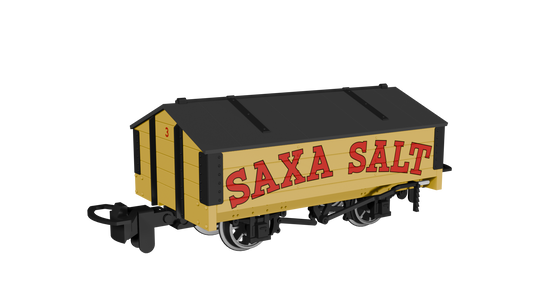 Rapido 990405 Peaked Roof Van, Saxa Salt No.3, OO9 Gauge *PRE ORDER £23.36*