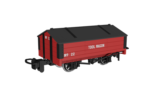 Rapido 990406 Peaked Roof Van, Tool Wagon No.22, OO9 Gauge *PRE ORDER £23.36*