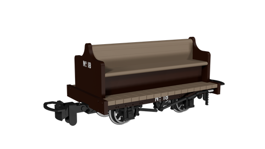 Rapido 990501 Manrider, Plain Brown No.18, OO9 Gauge *PRE ORDER £23.36*