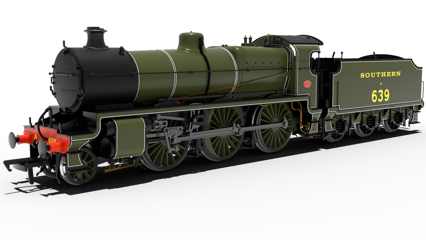 Rapido 992501 SR U Class No.A639, SR Lined Olive, DCC Sound Fitted, OO Gauge *PRE ORDER £293.21*