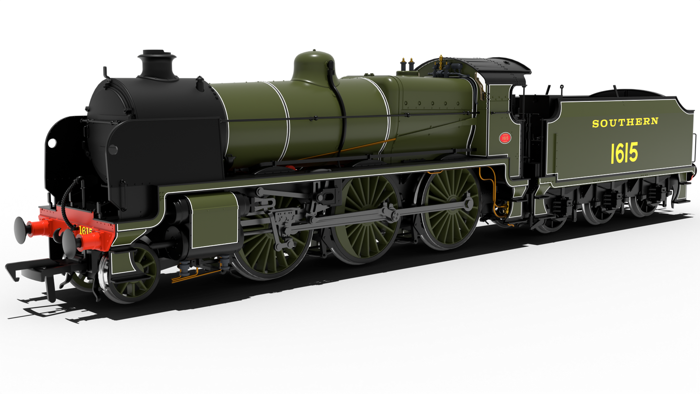 Rapido 992002 SR U Class No.1615, SR Lined Olive, DCC Ready, OO Gauge *PRE ORDER £195.46*