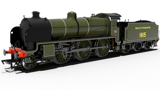 Rapido 992502 SR U Class No.1615, SR Lined Olive, DCC Sound Fitted, OO Gauge *PRE ORDER £293.21*