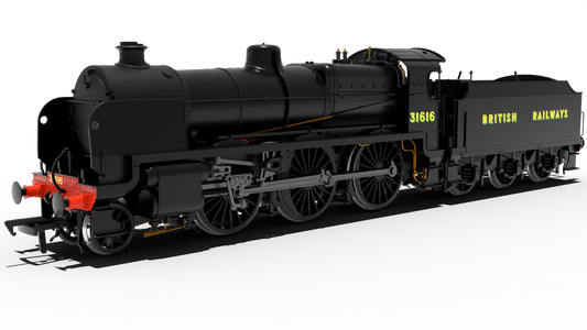 Rapido 992005 SR U Class No.31616, BR Black w/ Sunshine Lettering, DCC Ready, OO Gauge *PRE ORDER £195.46*