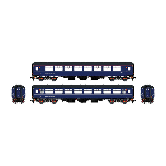 Accurascale ACC2912 BR Mk.2b TSO 5453 South Wales & West blue OO Gauge *PRE ORDER £79.99*