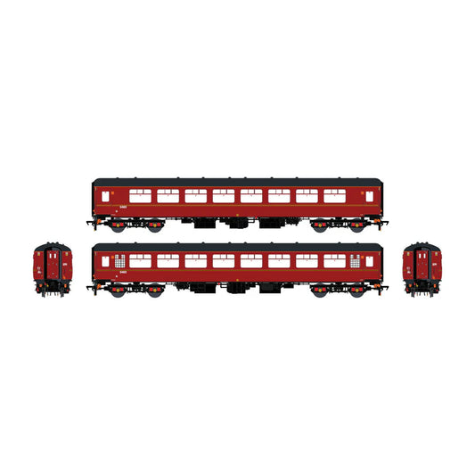 Accurascale ACC2913 BR Mk.2b TSO 5463 Maroon (South Wales & West) OO Gauge *PRE ORDER £79.99*