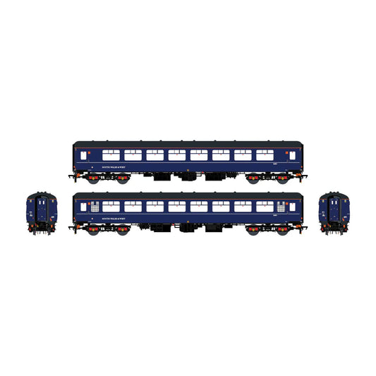 Accurascale ACC2914 BR Mk.2b TSO 5491 South Wales & West blue OO Gauge *PRE ORDER £79.99*