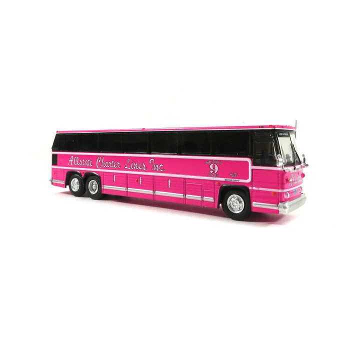 Iconic Replicas 870272 MCI MC-9 Motorcoach 1984 All State Charter Lines 1st MC-9 Off the Line, 1:87 Scale