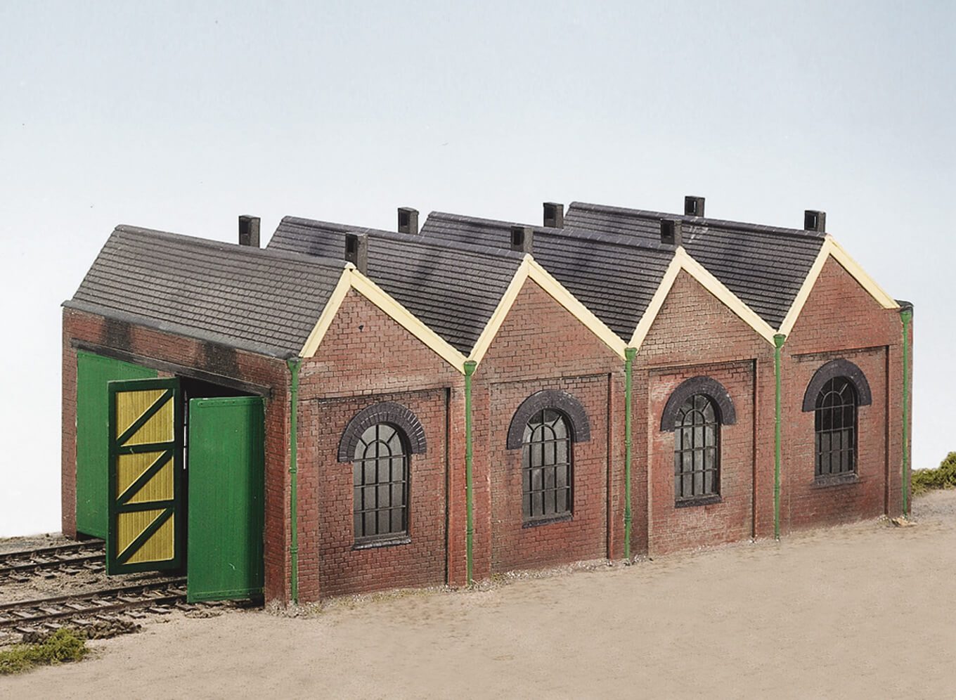 Wills kits CK12 Two Road Engine Shed