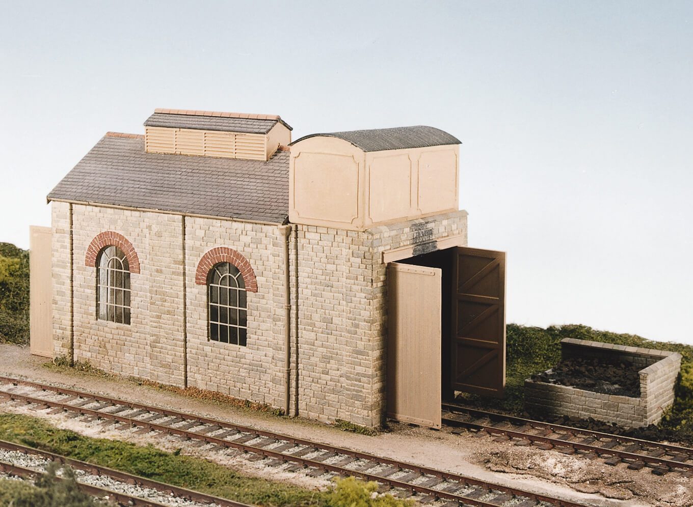 Wills kits CK14 Single Road Engine Shed