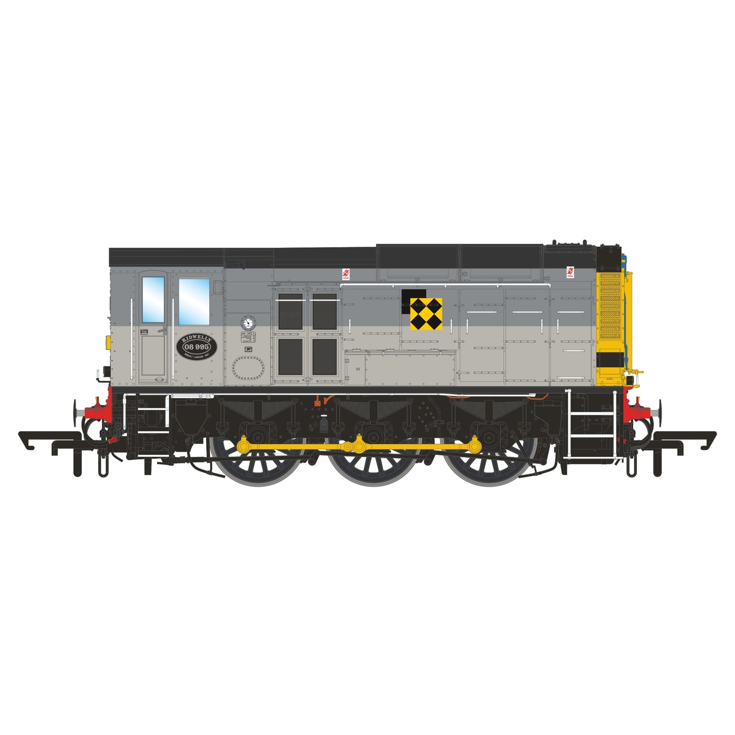 Accurascale ACC3196 BR Class 08/9 BR Railfreight Coal Triple Grey 08995 OO Gauge *PRE ORDER £159.99*