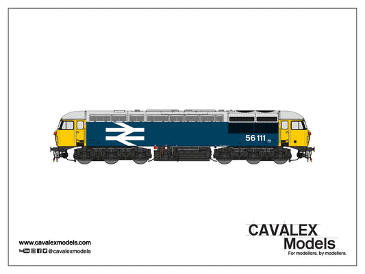 Cavalex CM - 56111 - LL SF Class 56, 56111 Large Logo, DCC SOUND, OO Gauge *PRE ORDER £289.95*