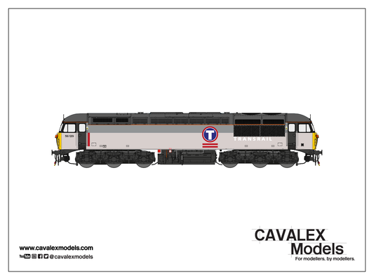 Cavalex CM - 56129 - TGT SF Class 56, 56129 Transrail, DCC SOUND, OO Gauge *PRE ORDER £289.95*
