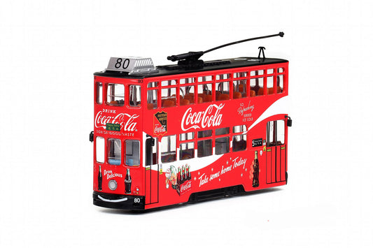 80m COKE021 Hong Kong Tramways Coca Cola Hong Kong Tramways  1:76 Scale