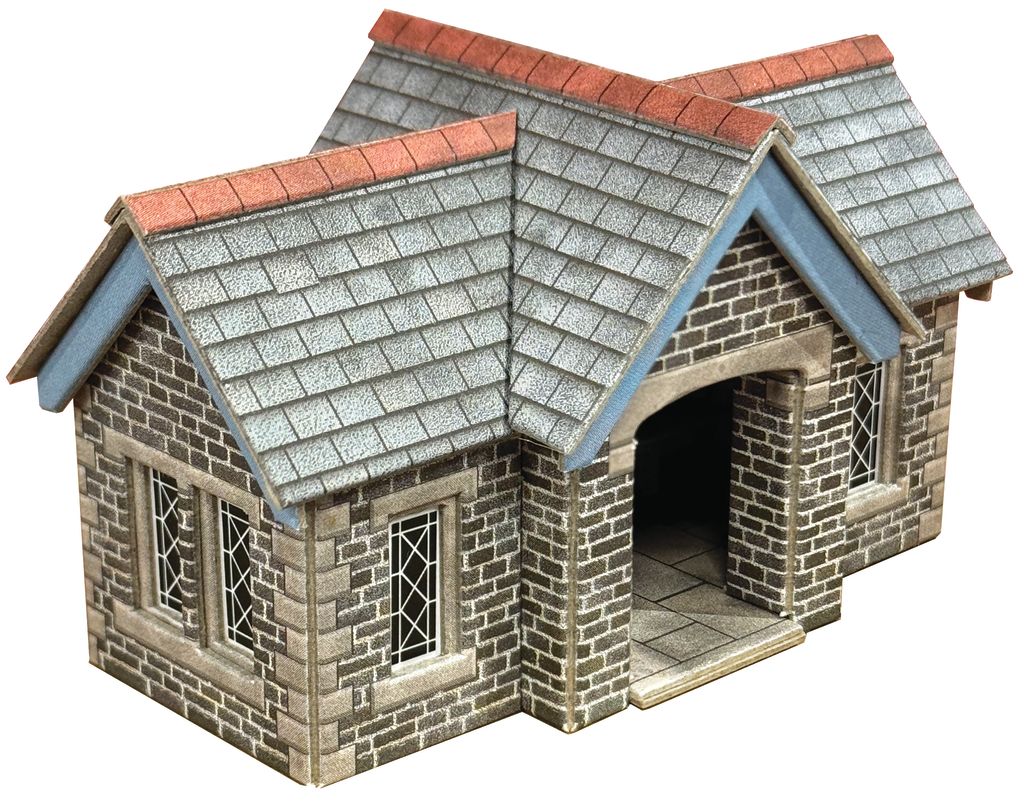 Metcalfe PO316 Little Cardleywick Station Shelter, OO Gauge