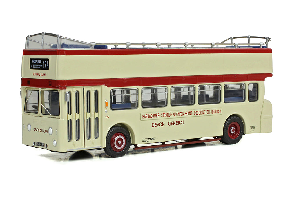 EFE Road E40702 Leyland Atlantean Open Top Devon General 925 MSJ499 1:76 Scale