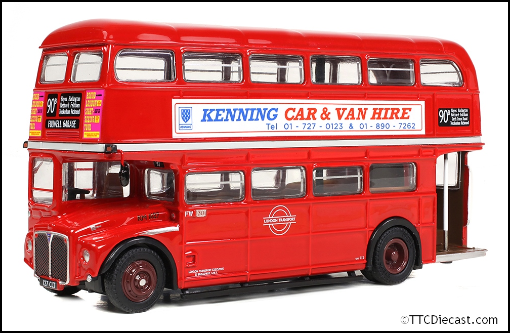 EFE E41702 AEC Routemaster RM1127 London Transport Route 90B Fulwell Garage *LAST FEW*