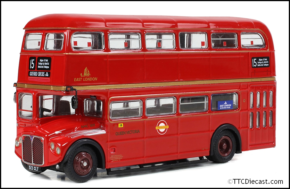 EFE E41904 AEC Routemaster RMC1513 East London Route 15 Oxford Circus - 1/76 Scale *LAST FEW*
