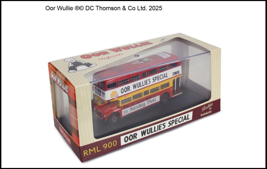 EFE E42301 AEC Routemaster RML (Re-tool) - Clydeside Scottish 'Oor Wullie' *LAST FEW*
