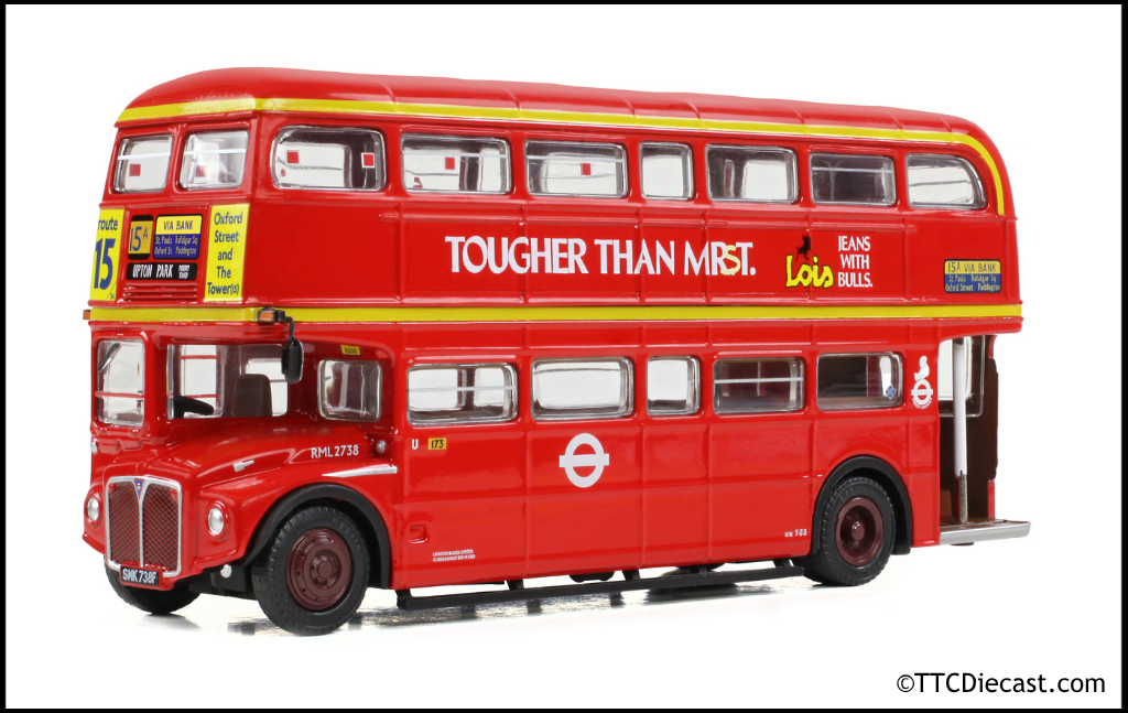 EFE E42302,  AEC Routemaster RML2738 London Buses, Route 15A Upton Park *PRE ORDER £39.90*