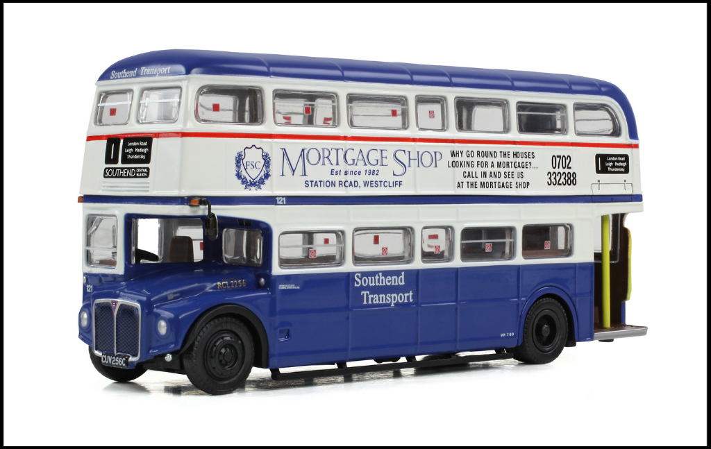 EFE E42304,  AEC Routemaster RCL2256 Southend Transport 121, Service 1