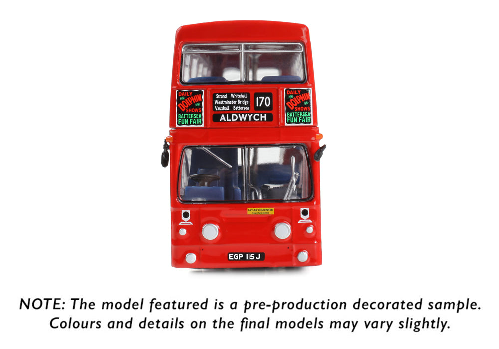 EFE Road E43001	Daimler Fleetline DMS115 London Transport Route 170 Aldwych 1:76 Scale *PRE ORDER £39.90*