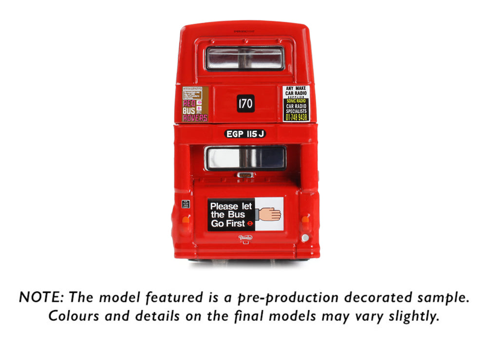 EFE Road E43001	Daimler Fleetline DMS115 London Transport Route 170 Aldwych 1:76 Scale *PRE ORDER £39.90*