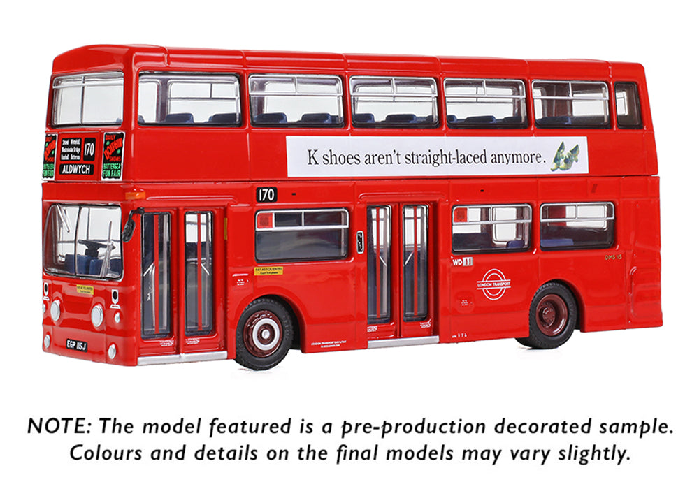 EFE Road E43001	Daimler Fleetline DMS115 London Transport Route 170 Aldwych 1:76 Scale *PRE ORDER £39.90*